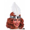 Fascia Charleston Argento in Paillettes in Busta con Cavallotto di Carnival-Toys