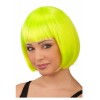 Parrucca Lovely Gialla Fluo in Busta di Carnival-Toys