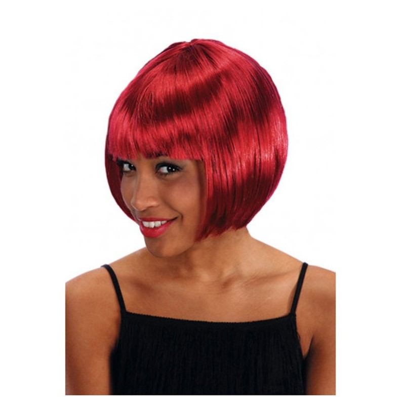 Parrucca Lovely Rosso Scuro in Busta di Carnival-Toys
