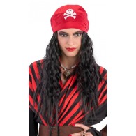 Parrucca Pirata con Bandana in Busta di Carnival-Toys