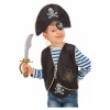 Set Pirata Bimbo (Cappello, Benda,Gilet, Orecchino,Spada e Cintura) in B di Carnival-Toys