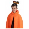 Cerchietto Happy Halloween Arancione in Feltro su Cartoncino di Carnival-Toys