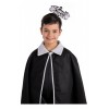 Cerchietto Happy Halloween Bianco in Feltro su Cartoncino di Carnival-Toys