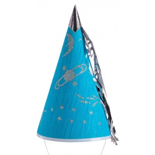 Cappello Fatina Azzurra in Carta H.Cm.30 Circa con Cartellino/Etichetta di Carnival-Toys