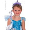 Set Principessa Bimba Argento con Marabout Viola (Corona e Scettro) in B di Carnival-Toys