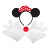 Set Topolina (Cerchietto, Guanti e Naso) in Busta C/Cav. di Carnival-Toys