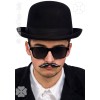 Occhiali Neri C/Baffet 06054 di Carnival-Toys