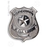 Distintivo Poliziotto in Metallo H.Cm.5 Ca. in Busta su Cartoncino di Carnival-Toys