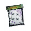 Ragnatela Bianca con 4 Ragni Gr.50 Ca. in Busta C/Cav. di Carnival-Toys