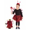 Set Coccinella Bimba (Ali H.Cm.30x50 Ca., Gonna, Cerchietto e Bacchetta) di Carnival-Toys