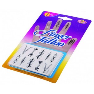 Cartella 60 Tatuaggi Mod.Ass. in Blister di Carnival-Toys