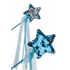 Bacchetta Fatina con Paillettes Reversibili H. Cm 36 Ca. Col.Ass. C/Cart di Carnival-Toys