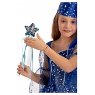 Bacchetta Fatina con Paillettes Reversibili H. Cm 36 Ca. Col.Ass. C/Cart di Carnival-Toys