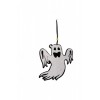 Decorazione Fantasma in Feltro D'Appendere H.Cm. 33 Ca. C/Cartellino/Eti di Carnival-Toys