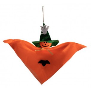 Decorazione Zucca D'App.H.Cm.32 Ca. con Cartellino/Etichetta di Carnival-Toys