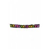 Decorazione Happy Halloween Orizzontale in Feltro H.Cm.11 L.Cm.100 Ca. di Carnival-Toys