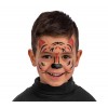 Cartella Decorazioni Adesive Viso Tigre in Busta su Cartoncino di Carnival-Toys