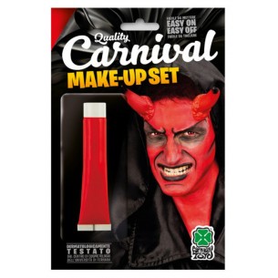 Tubetto Fondotinta Rosso Ml.28,3 Ca. in Blister di Carnival-Toys