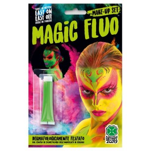 Tubetto Fondotinta Verde Fluo e G.I.D. Ml.20 Ca. in Blister di Carnival-Toys