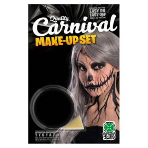 Vasetto Fondotinta Nero Gr.10 Ca. in Blister di Carnival-Toys