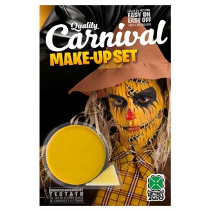 Vasetto Fondotinta Giallo Gr.10 Ca. in Blister di Carnival-Toys