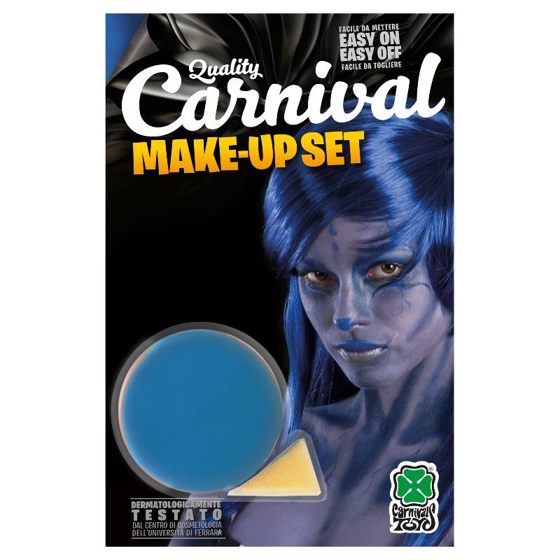 Vasetto Fondotinta Blu Gr.10 Ca. in Blister di Carnival-Toys