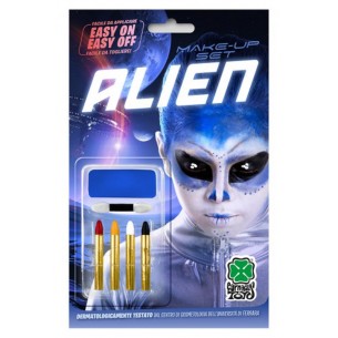 Fondotinta Blu + 4 Matite in Blister di Carnival-Toys