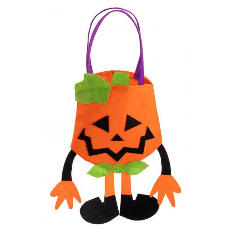 Borsina Zucca con Gambette in Feltro H.Cm.50 Ca. con Cartellino/Etichett di Carnival-Toys