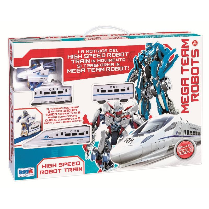 Treno Mega Robots di Ronchi Supertoys