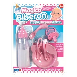 Set 4 Pezzi Biberon e Acc. Pappa Blister di Ronchi Supertoys