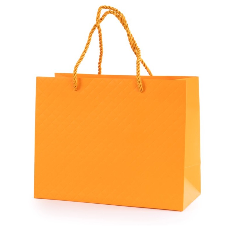 Cf. 10 Shopper Brigitte Col. Arancione - 31x12x26 Cm - 210 Gr di Star