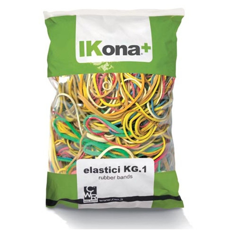 Elastici - Busta Kg.1 - Assortiti di Cwr Srl
