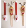 Confezione 50 Stecche Legno Colore Neutro 11x5x1 - Scatola da 12 Confezioni di Cwr Srl