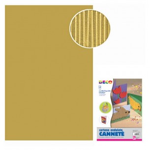 Cannete' - Busta 10 F 2206/5 'Cannete' - Busta 10 Fogli Cm. 50x70 - Avana di Cwr Srl