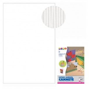 Cannete' - Busta 10 Fogli Cm. 50x70 - Bianco di Cwr Srl