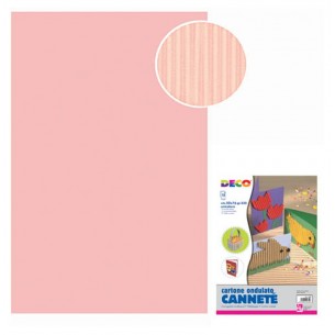 Cannete' - Busta 10 Fogli Cm. 50x70 - Rosa di Cwr Srl