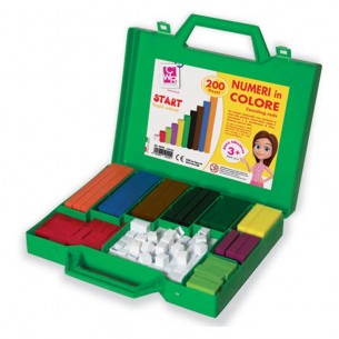 Numeri in Colore "Start" - Valigetta 200 Pz. di Cwr Srl
