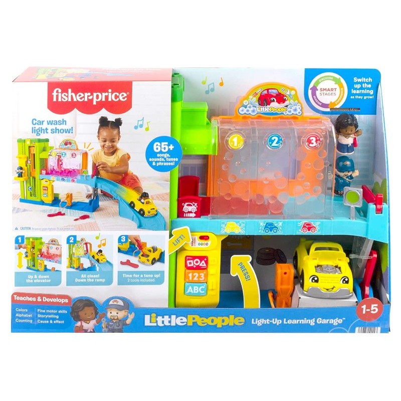 Autolavaggio Garage di Mattel Little People