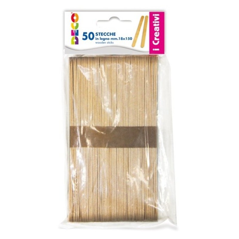Cf 50 Stecche in Legno 150x18 di Cwr Srl