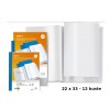 Portalistino a 12 Buste Misura 22x30 Cm Dorso Blu con Copertina Personalizzabile di Seirota
