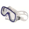 Maschera Domino Sr Trasp./Blu Astuccio di Salvas
