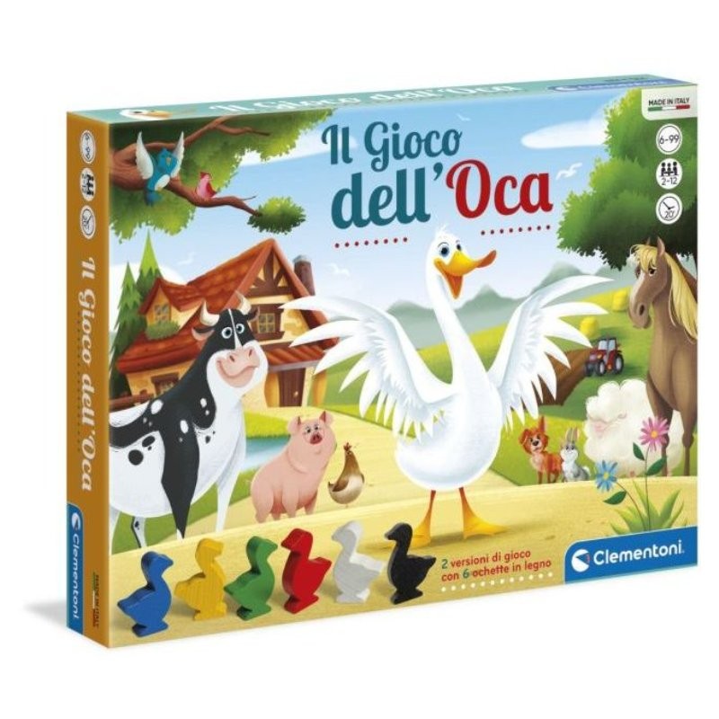 Il Gioco Dell'Oca di Clem-25 Game Board Games