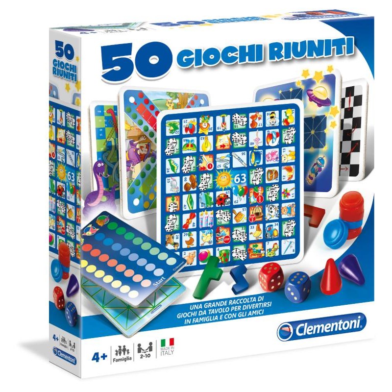 50 Giochi Riuniti di Clem-25 Game Board Games