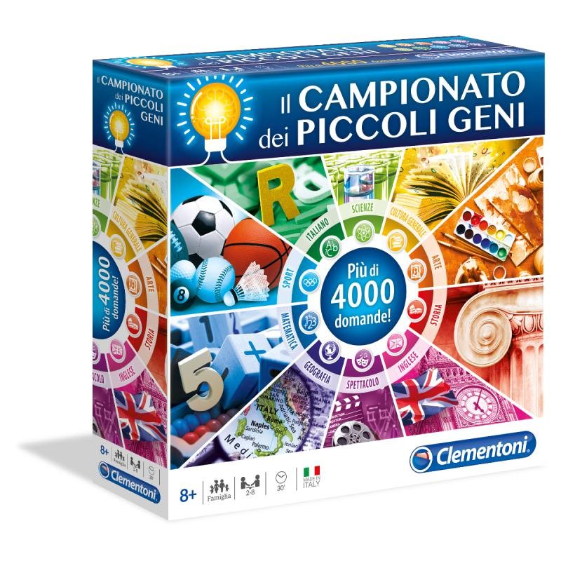 Il Campionato dei Piccoli Geni di Clem-25 Game Board Games
