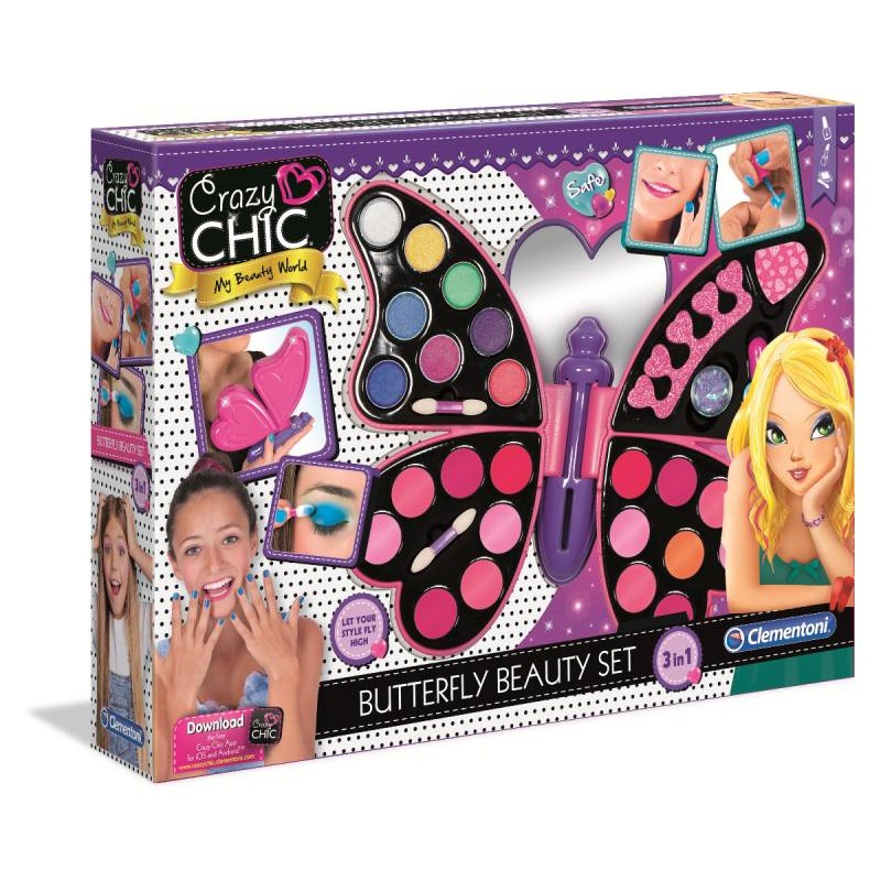 Crazy Chic Butterfly Beauty Set di Clem-17 Creat Crazy Chic