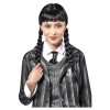 Parruca Wednesday (Mercoledi') Adulto di Rubie'S Costume Company