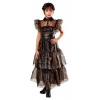 Costume Wednesday (Mercoledi') Rave'N De Luxe 7-8 Anni / 122-128cm di Rubie'S Costume Company