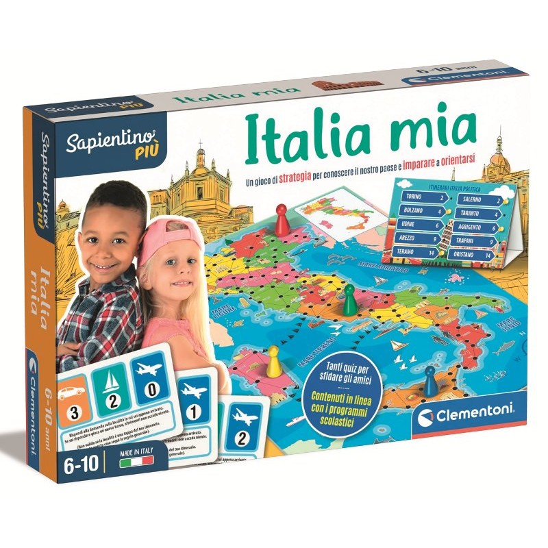 Italia Mia di Clem-07 Edu Giochi Sapientino Piu'