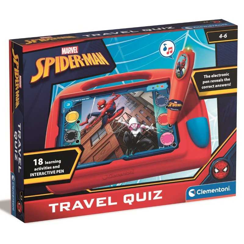 Travel Quiz Spiderman di Clem-12 Edu Licenze