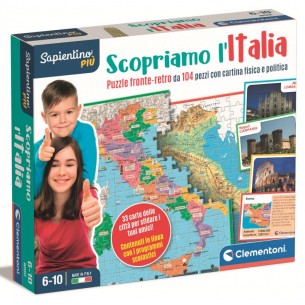 Scopriamo L'Italia di Clem-07 Edu Giochi Sapientino Piu'